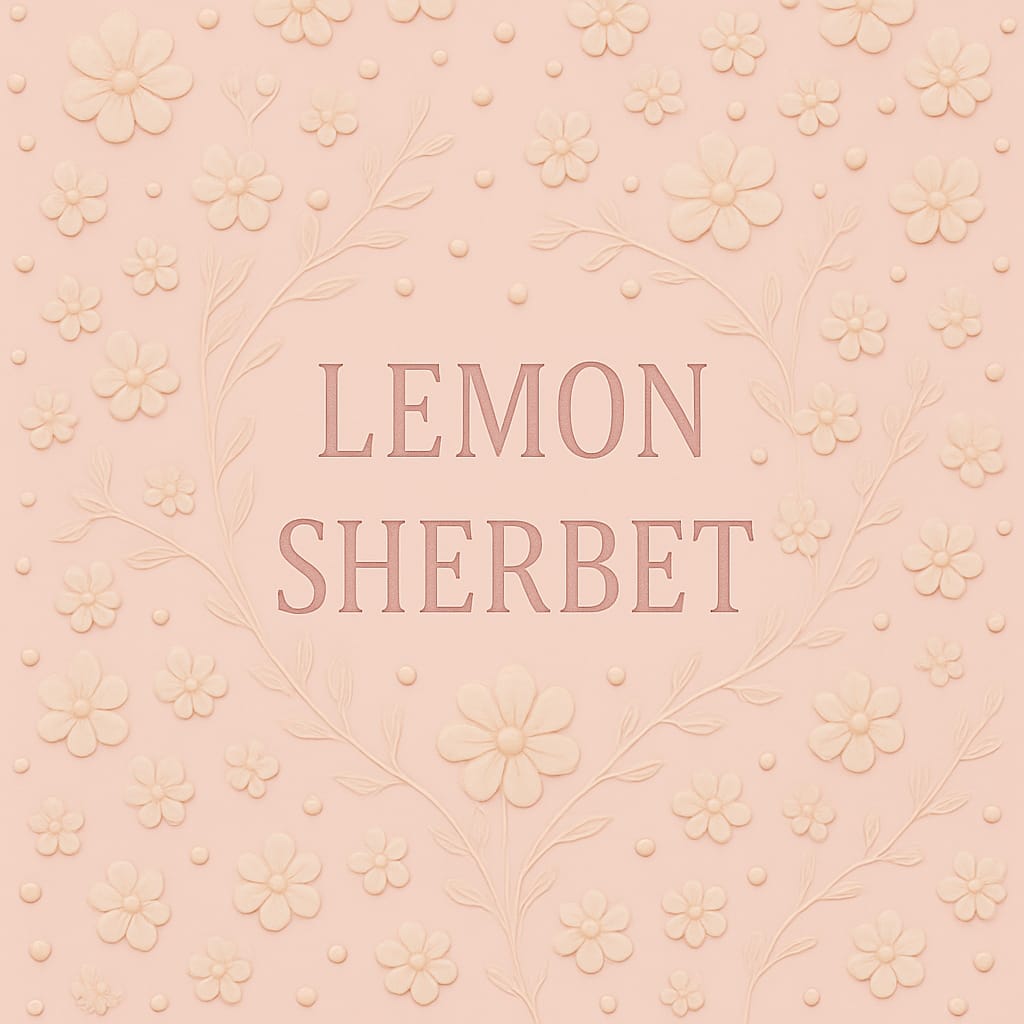Lemon Sherbet