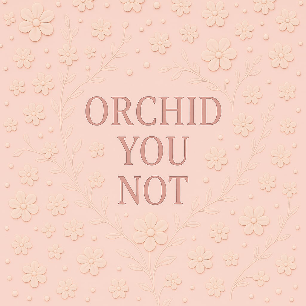 Orchid You Not