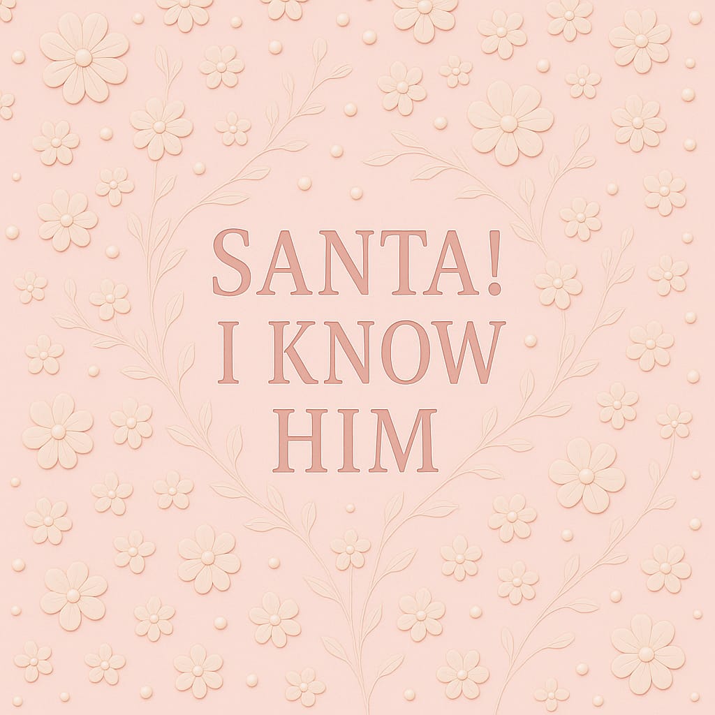 Santa! I Know Him!